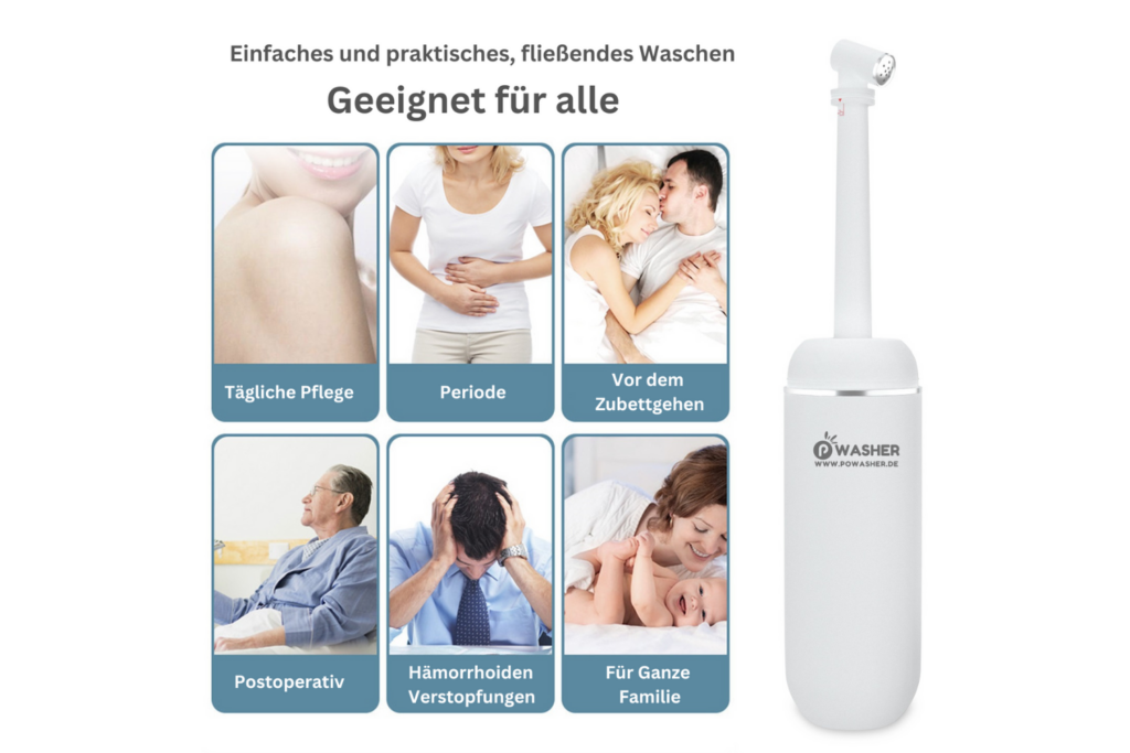 Portable Bidet - PoWasher for Personal Hygiene