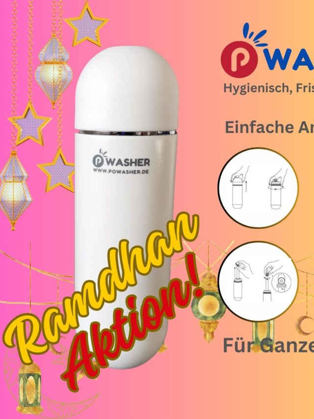 Ramadan-Aktion: Entdecke den Powasher Po Dusche!